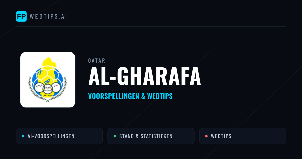 Al-Gharafa voorspellingen & statistieken