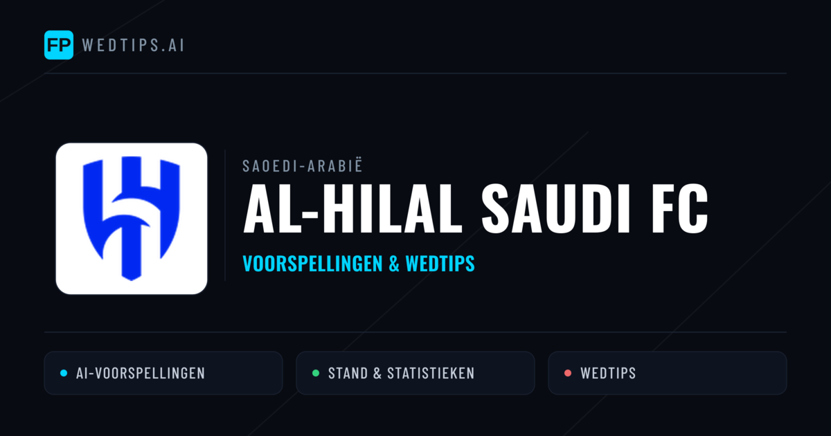 Al-Hilal Saudi FC voorspellingen & statistieken