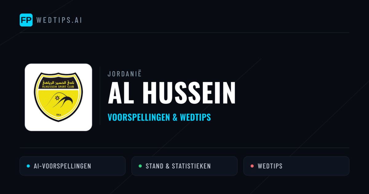 Al Hussein voorspellingen & statistieken