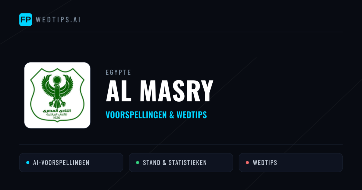 AL Masry voorspellingen & statistieken