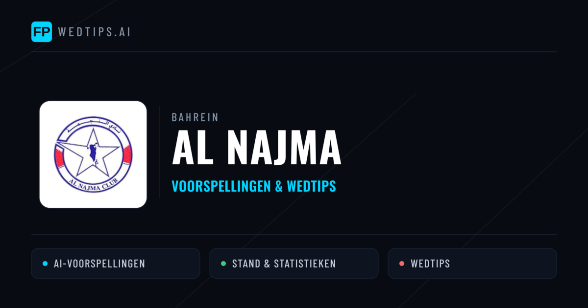 Al Najma voorspellingen & statistieken