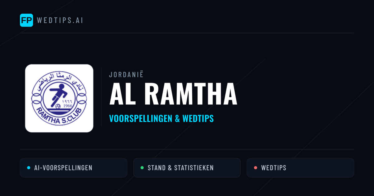 Al Ramtha voorspellingen & statistieken