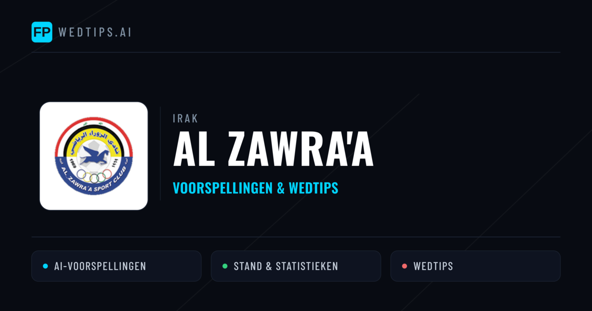 Al Zawra'a voorspellingen & statistieken