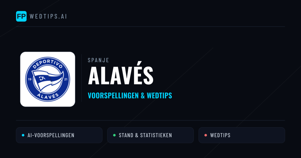 Alavés voorspellingen & statistieken