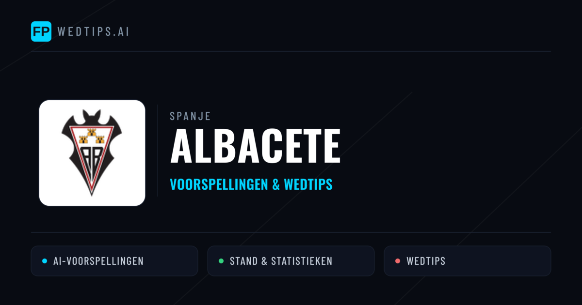 Albacete voorspellingen & statistieken