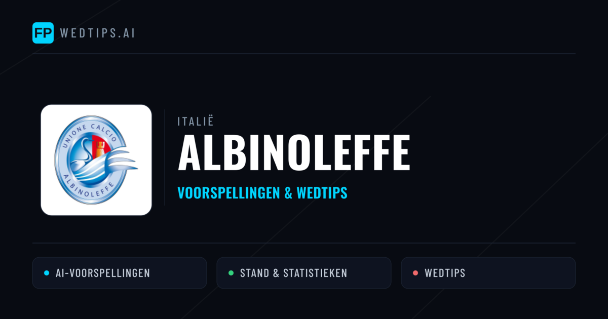 Albinoleffe voorspellingen & statistieken