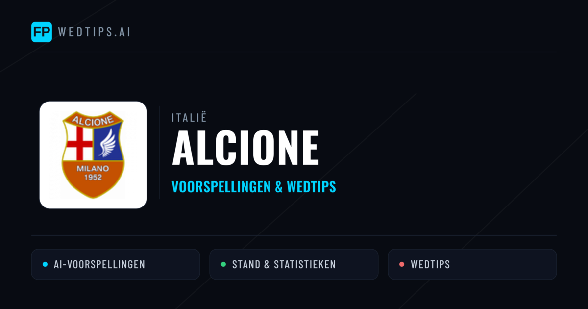 Alcione voorspellingen & statistieken
