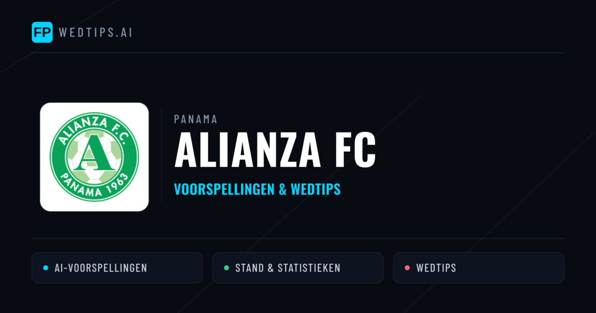 Alianza FC voorspellingen & statistieken
