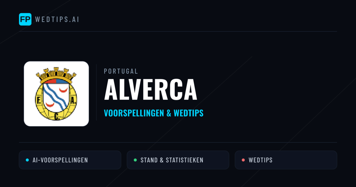 Alverca voorspellingen & statistieken