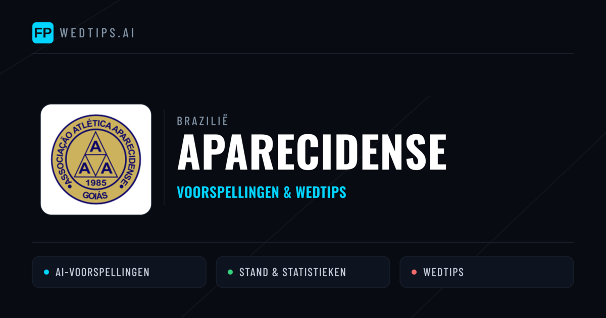 Aparecidense voorspellingen & statistieken