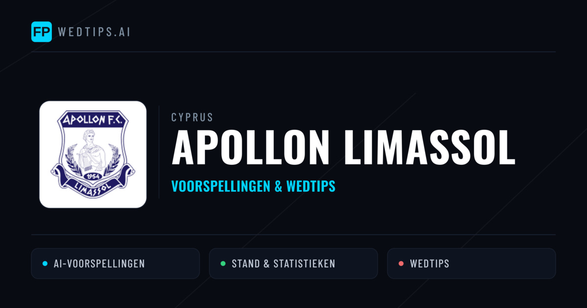 Apollon Limassol voorspellingen & statistieken