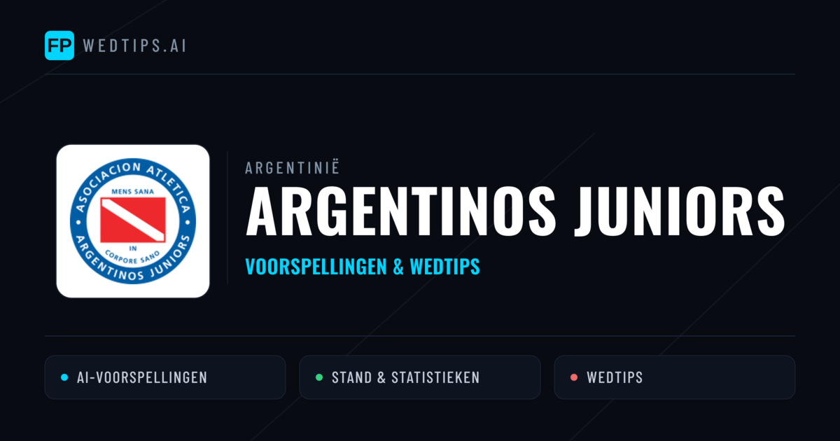 Argentinos Juniors voorspellingen & statistieken
