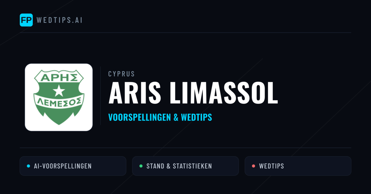 Aris Limassol voorspellingen & statistieken