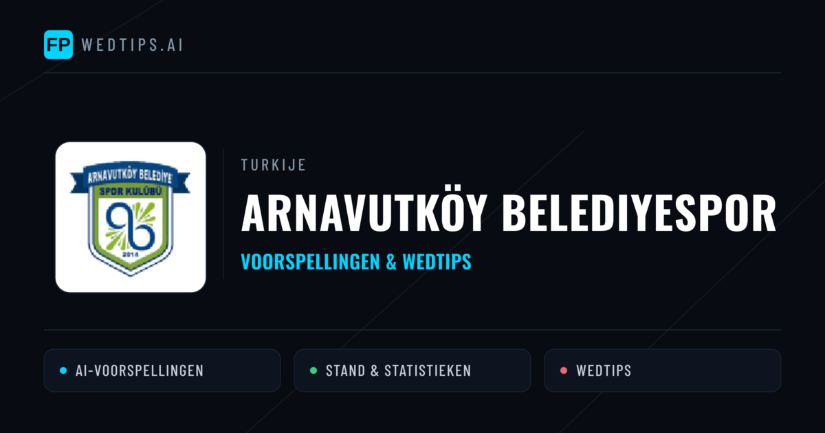 Arnavutköy Belediyespor voorspellingen & statistieken