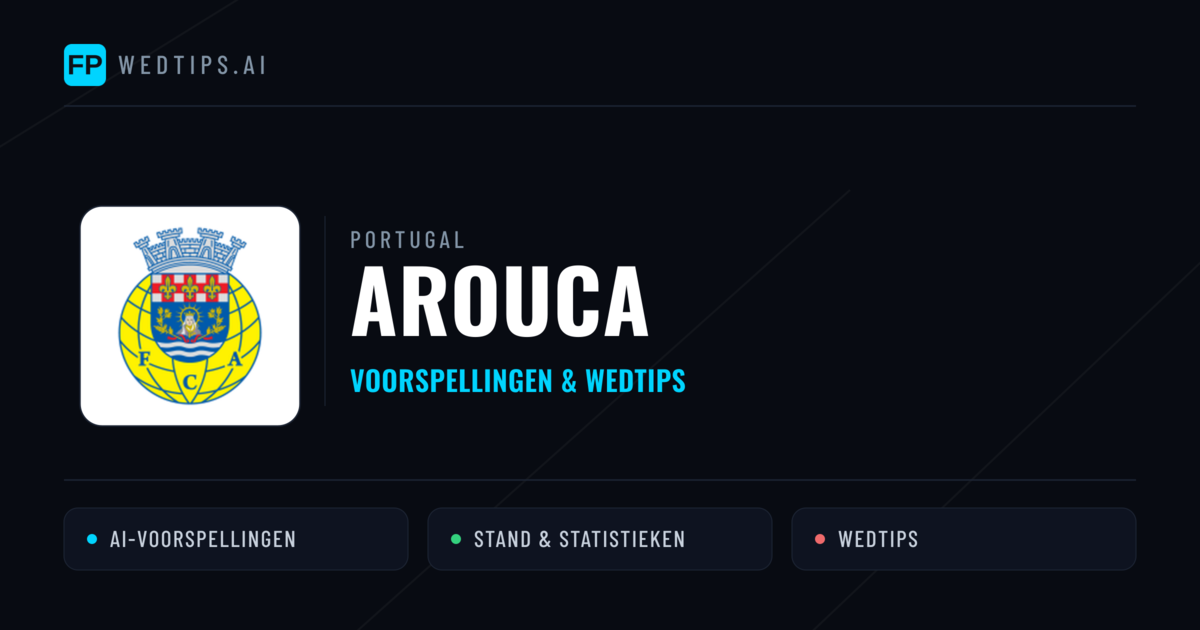 Arouca voorspellingen & statistieken