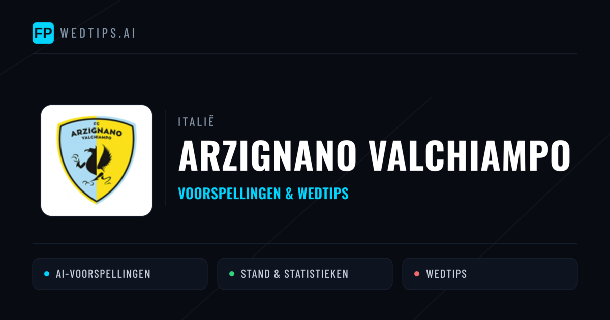 Arzignano Valchiampo voorspellingen & statistieken