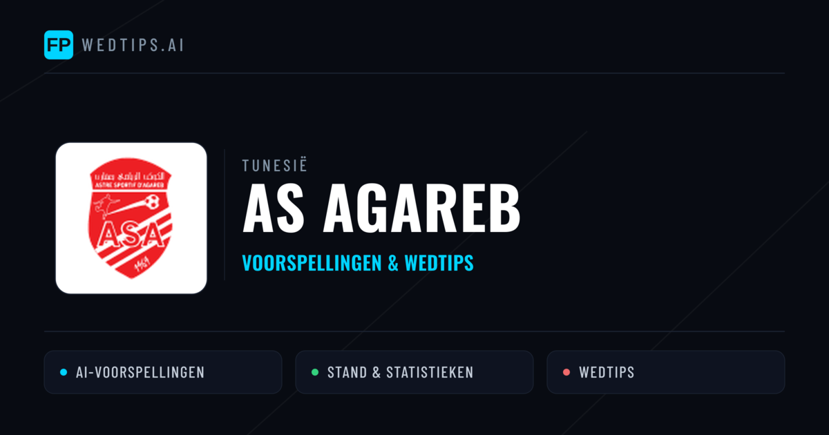AS Agareb voorspellingen & statistieken