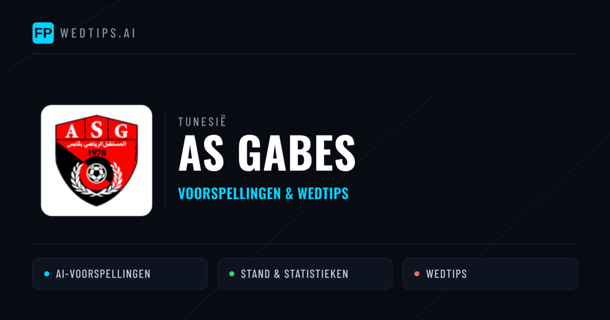 AS Gabes voorspellingen & statistieken