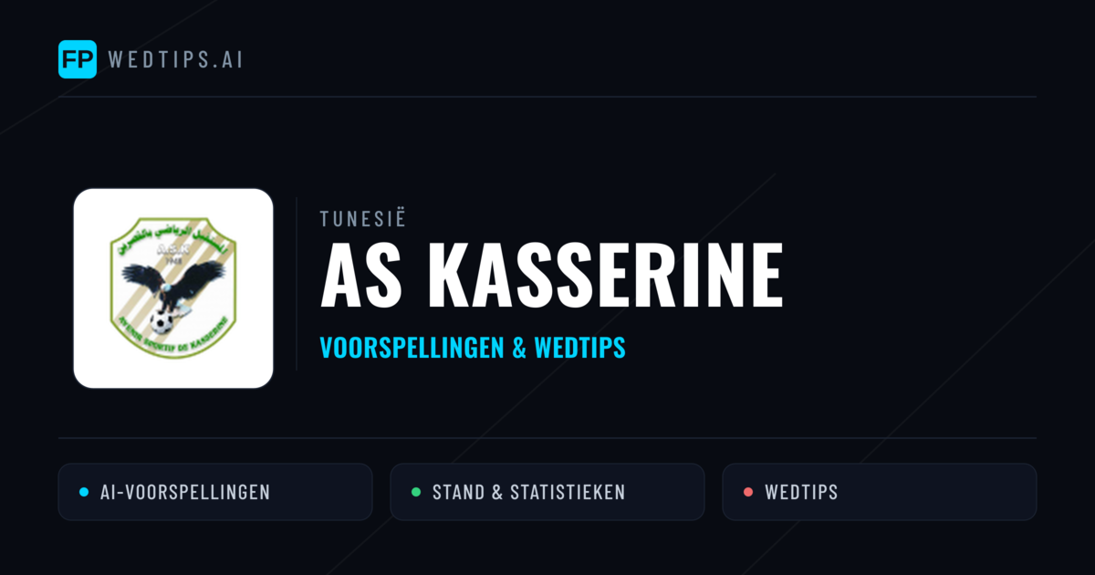 AS Kasserine voorspellingen & statistieken