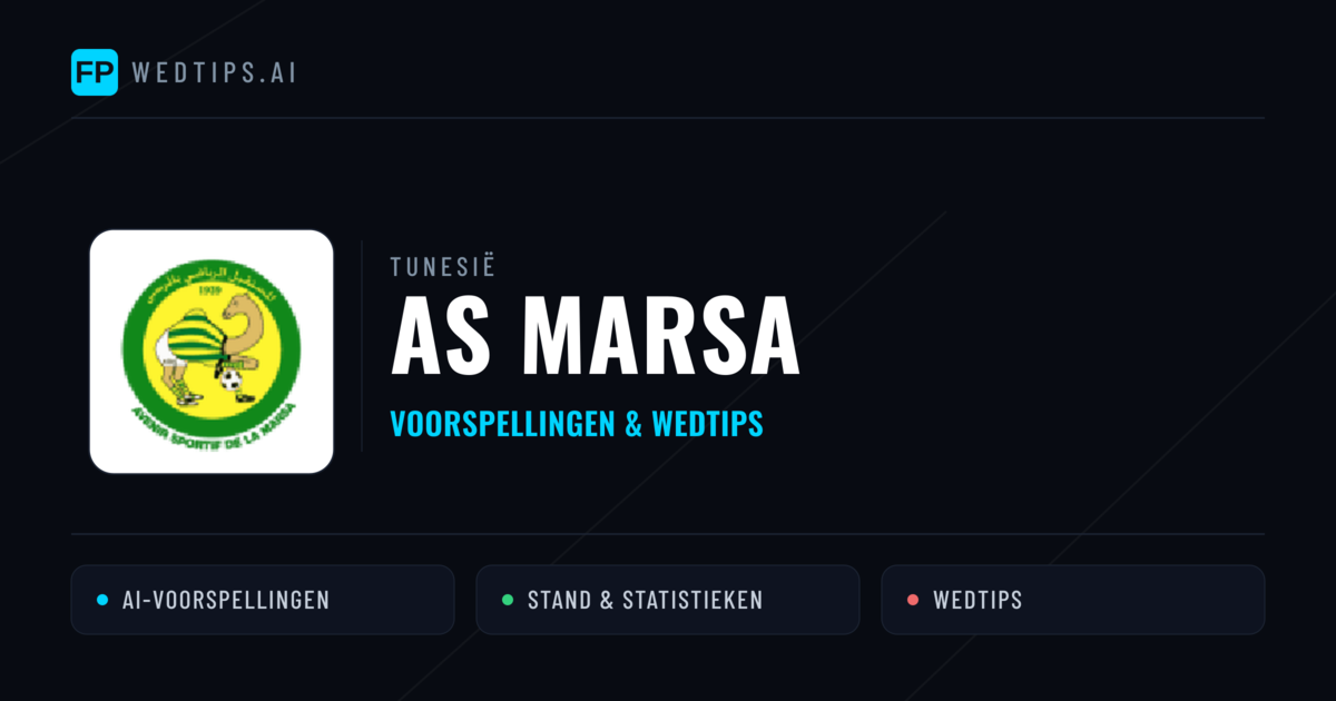 AS Marsa voorspellingen & statistieken