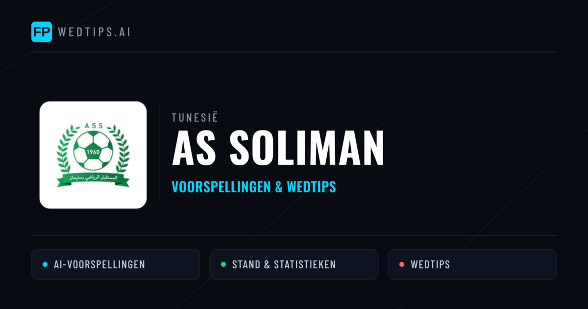 AS Soliman voorspellingen & statistieken
