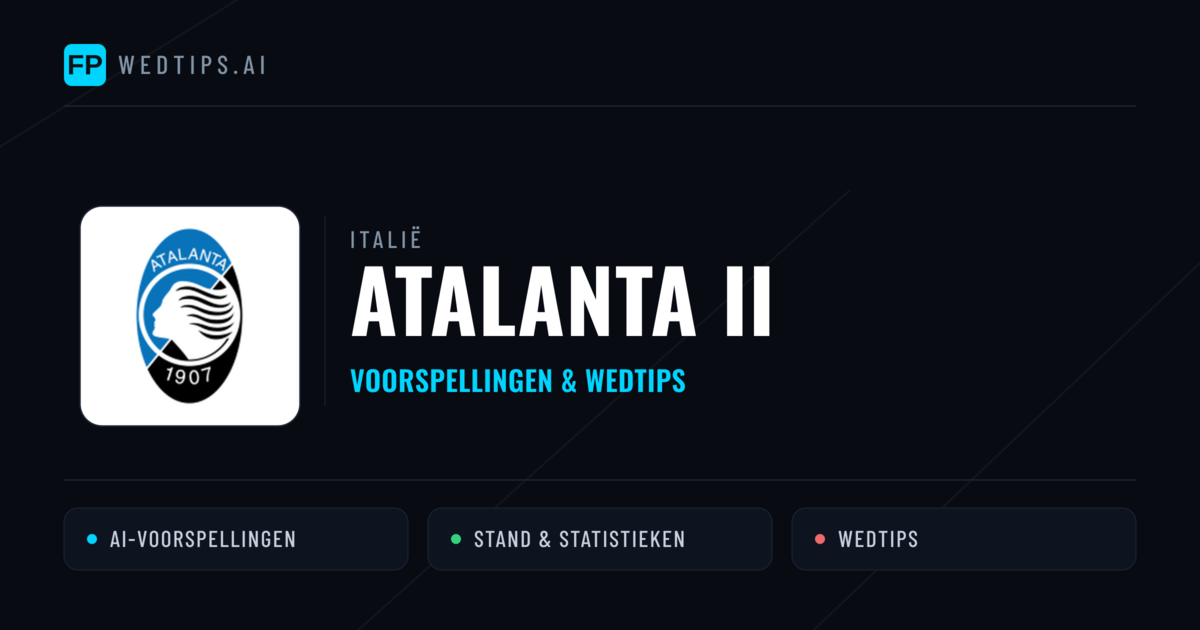 Atalanta II voorspellingen & statistieken