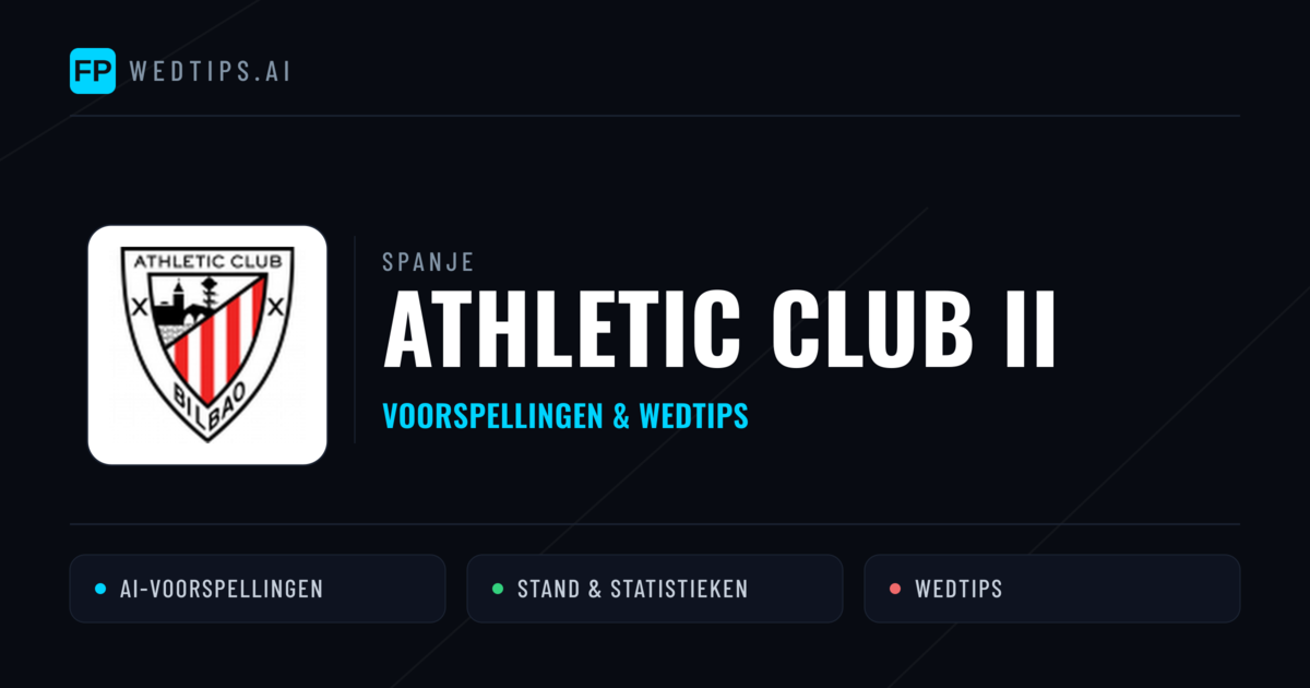 Athletic Club II voorspellingen & statistieken