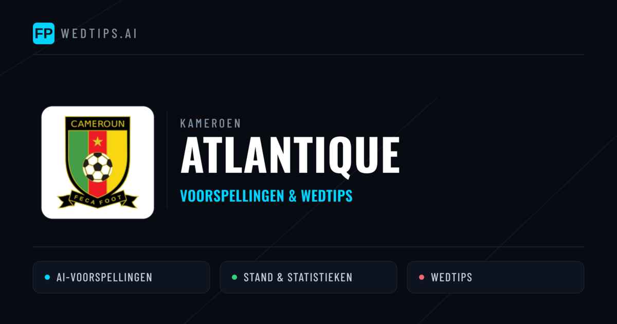 Atlantique voorspellingen & statistieken