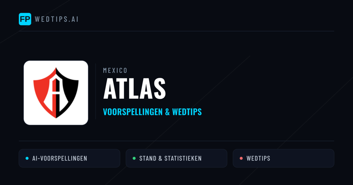 Atlas voorspellingen & statistieken