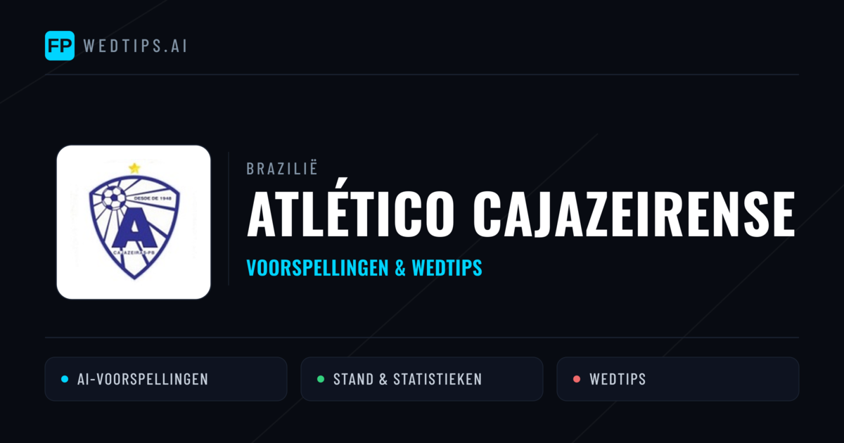 Atlético Cajazeirense voorspellingen & statistieken