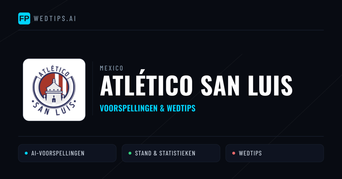 Atlético San Luis voorspellingen & statistieken