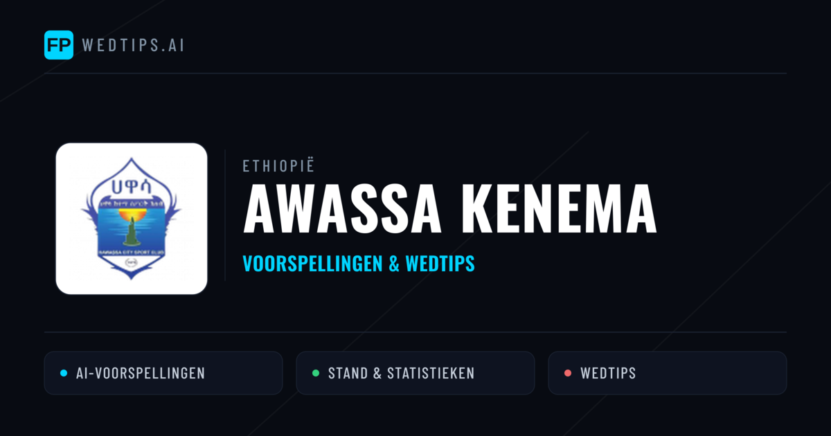 Awassa Kenema voorspellingen & statistieken