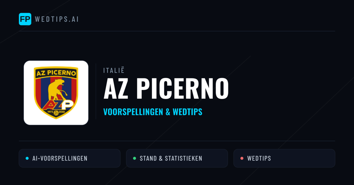 AZ Picerno voorspellingen & statistieken
