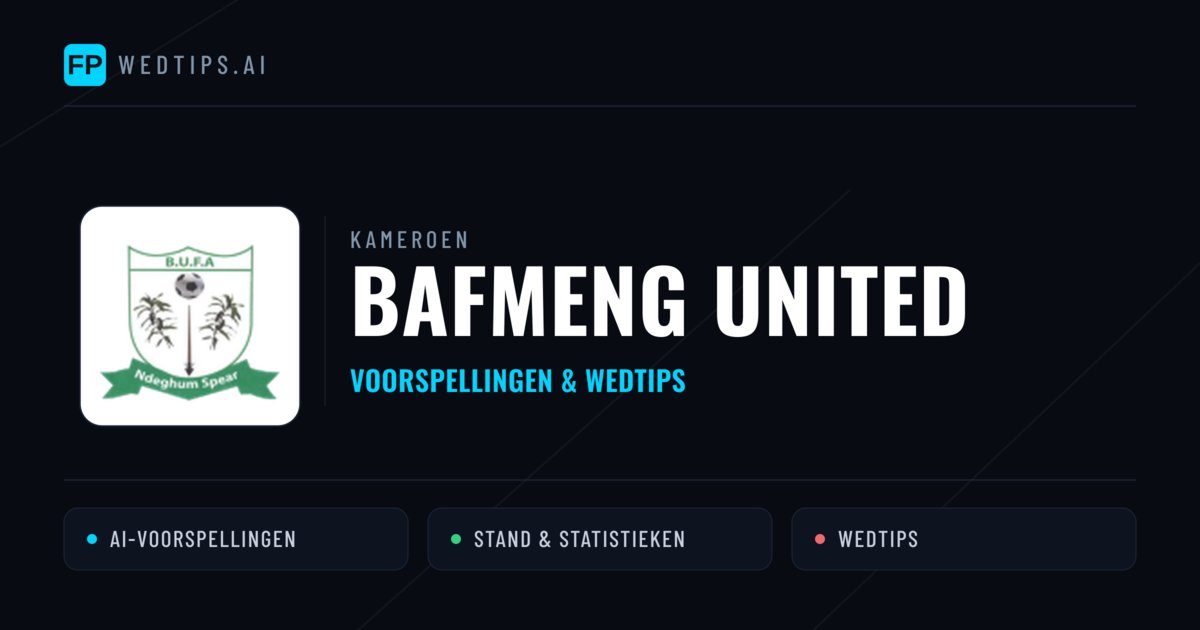 Bafmeng United voorspellingen & statistieken