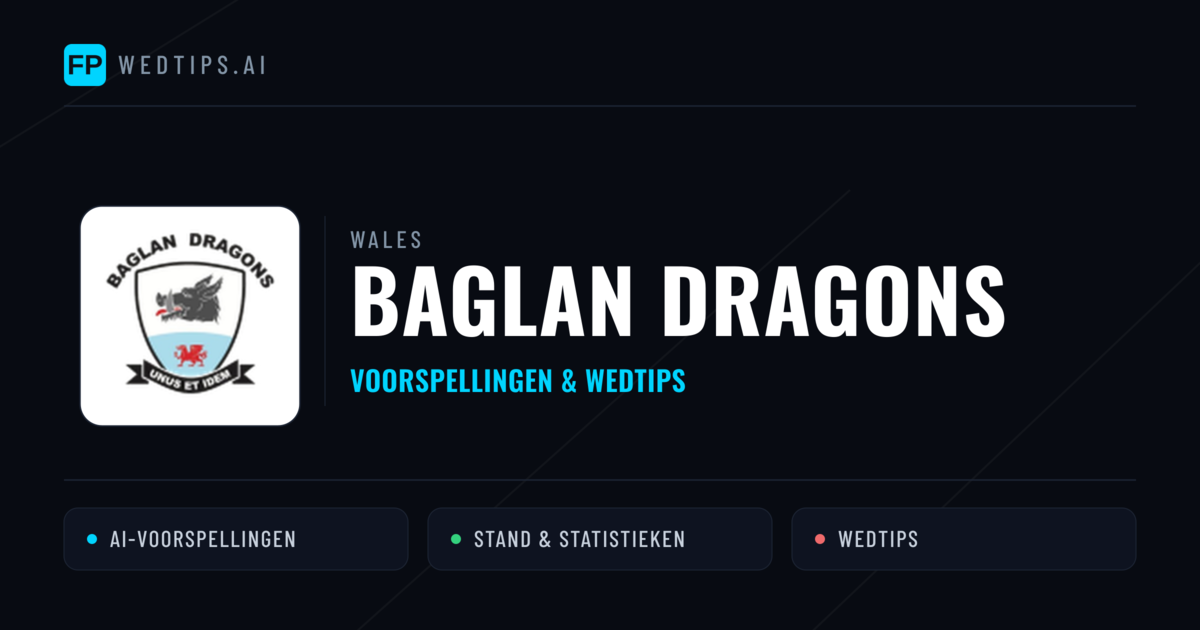 Baglan Dragons voorspellingen & statistieken