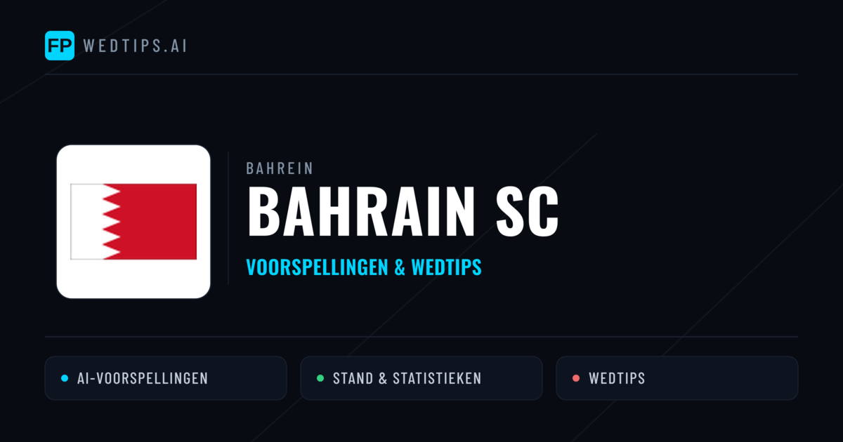 Bahrain SC voorspellingen & statistieken
