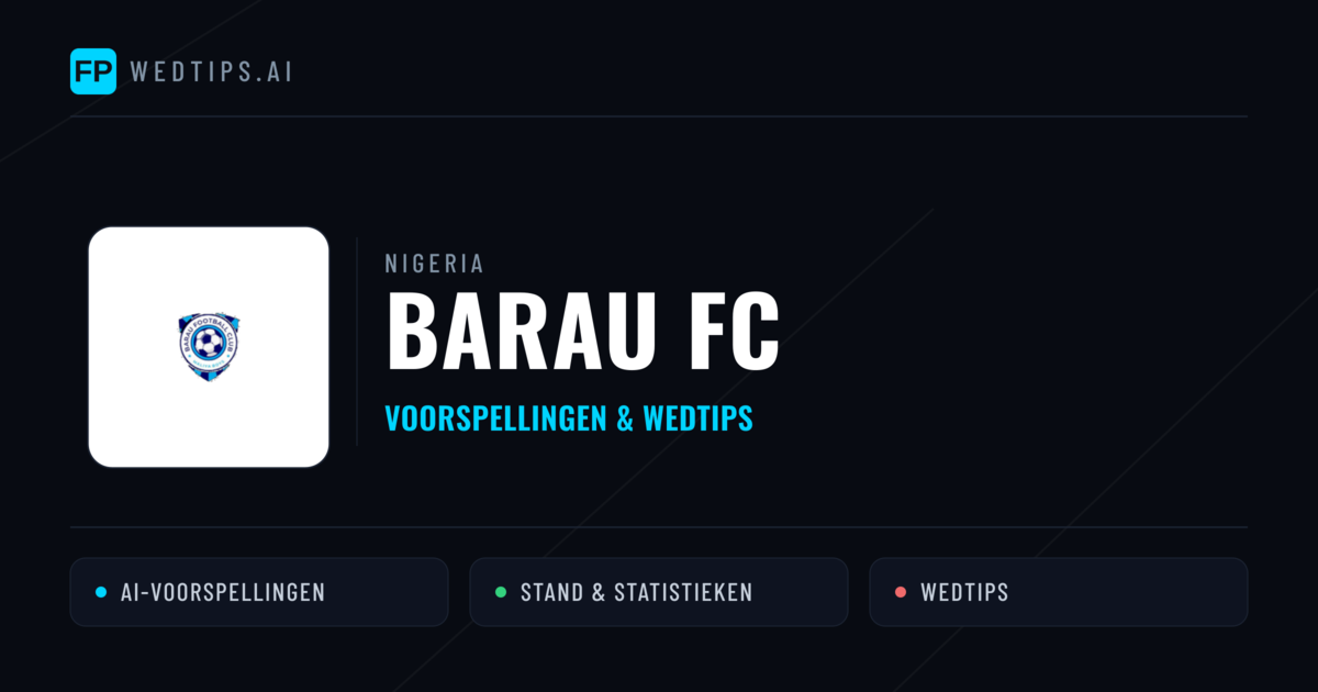 Barau FC voorspellingen & statistieken