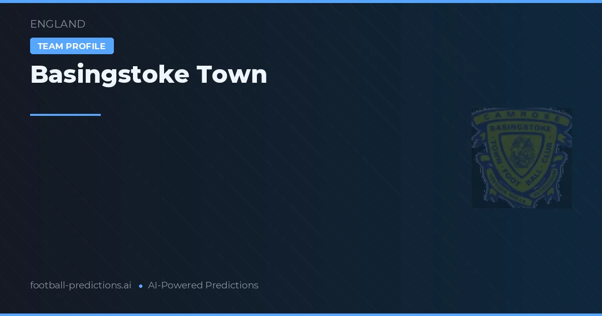 Basingstoke Town voorspellingen & statistieken