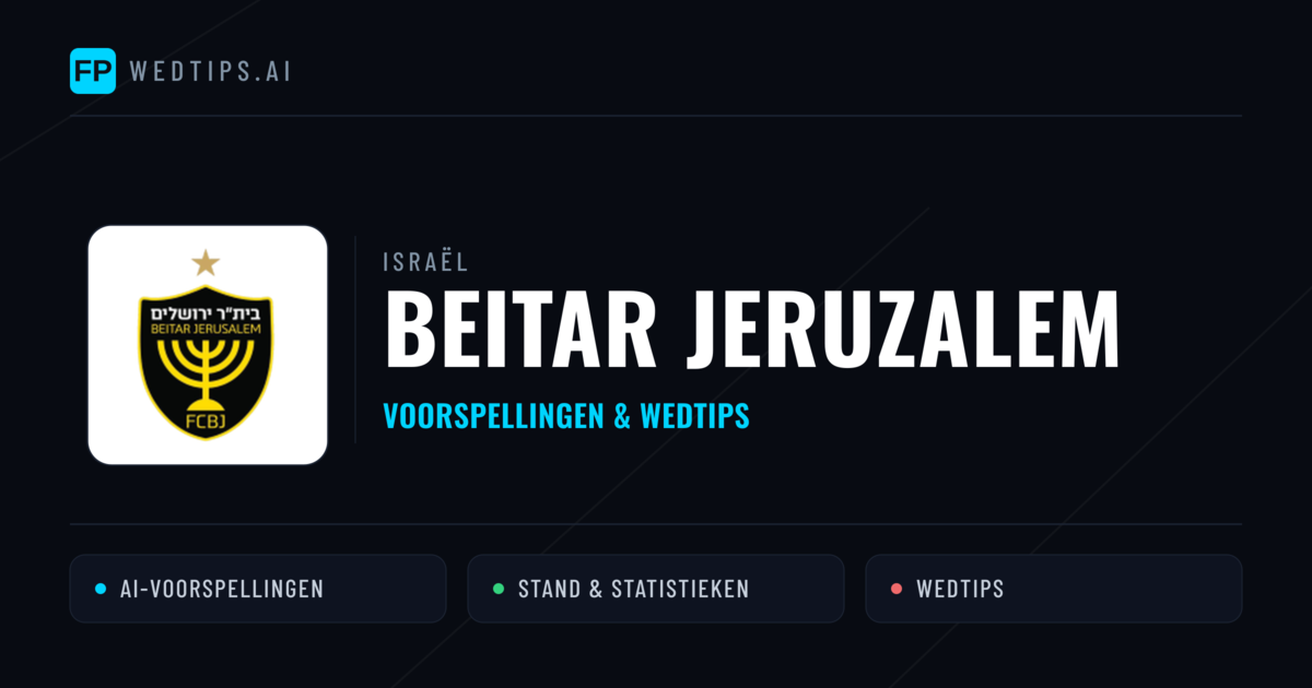 Beitar Jeruzalem voorspellingen & statistieken