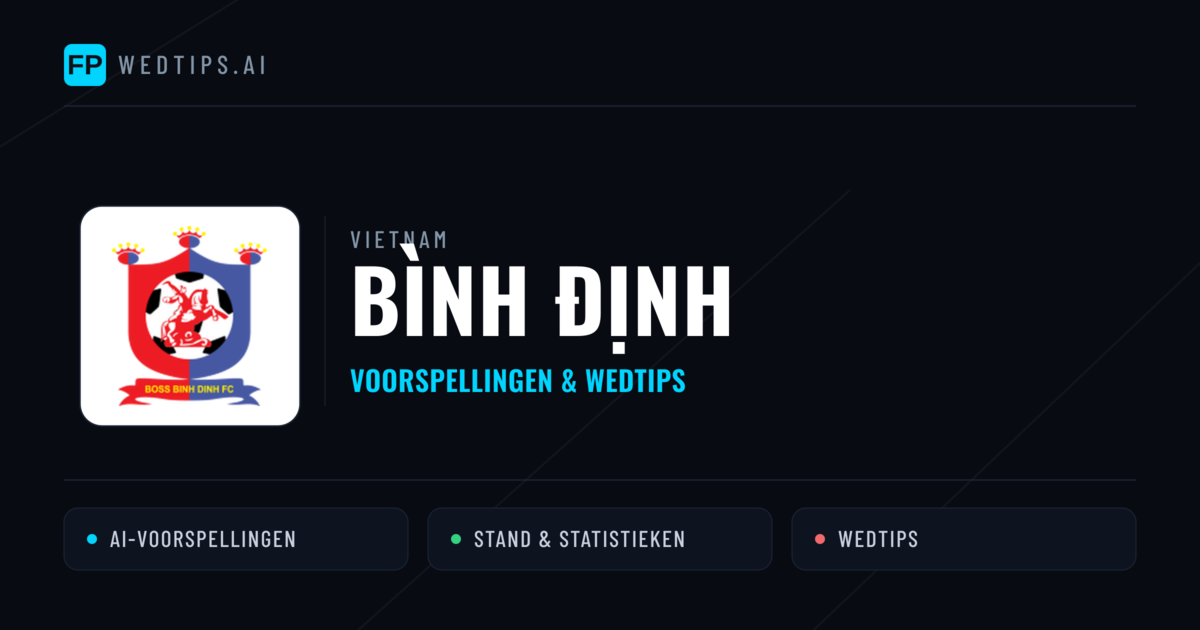 Bình Định voorspellingen & statistieken
