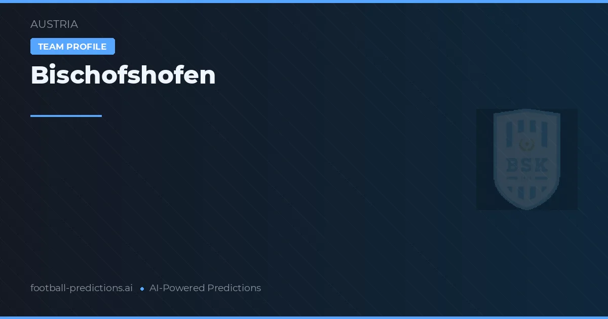 Bischofshofen voorspellingen & statistieken