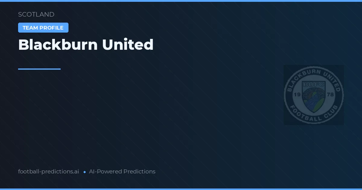 Blackburn United voorspellingen & statistieken