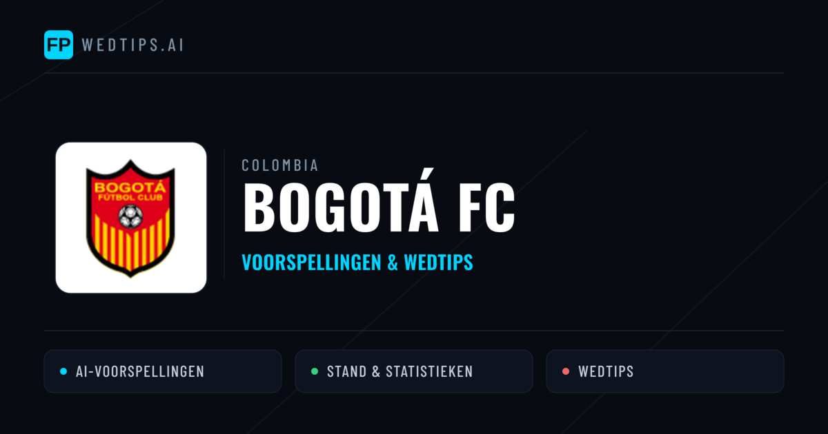 Bogotá FC voorspellingen & statistieken