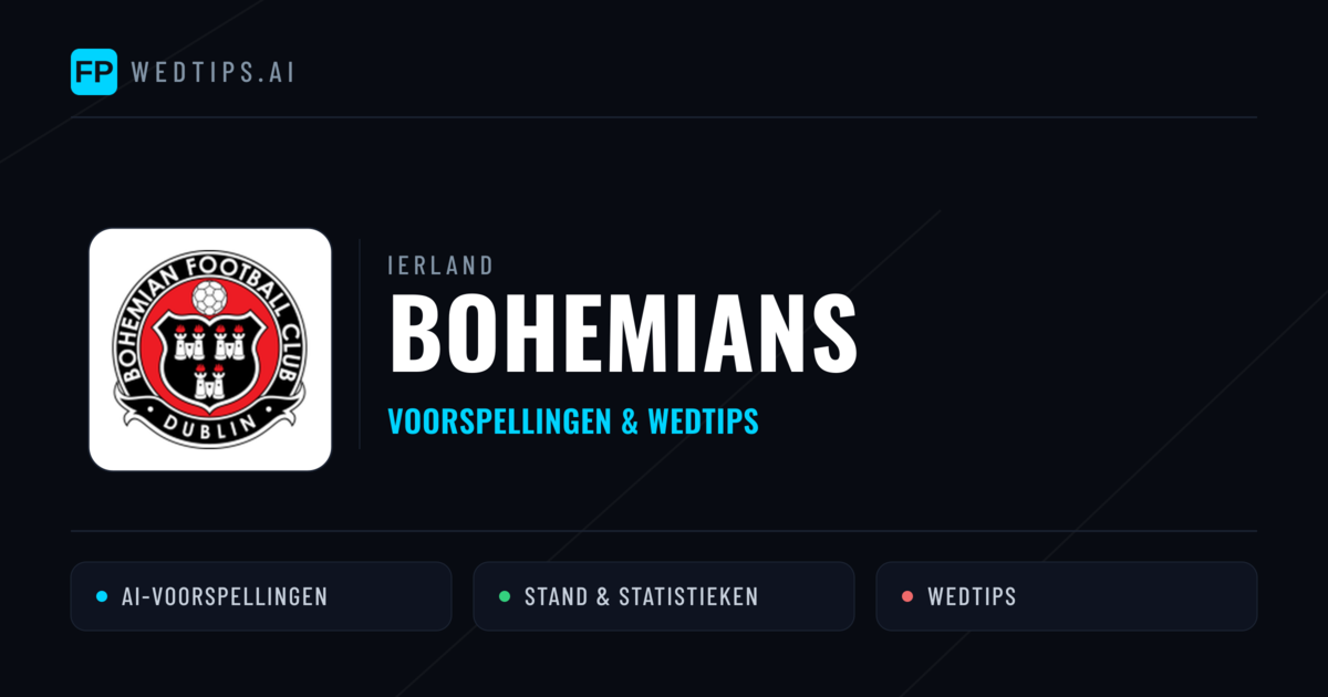 Bohemians voorspellingen & statistieken