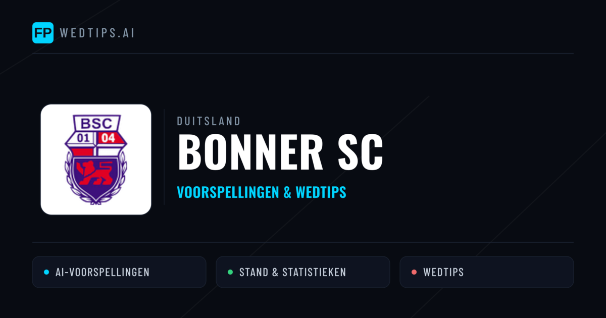 Bonner SC voorspellingen & statistieken
