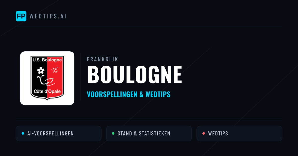 Boulogne voorspellingen & statistieken
