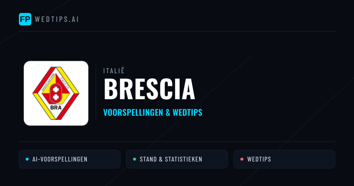 Brescia voorspellingen & statistieken