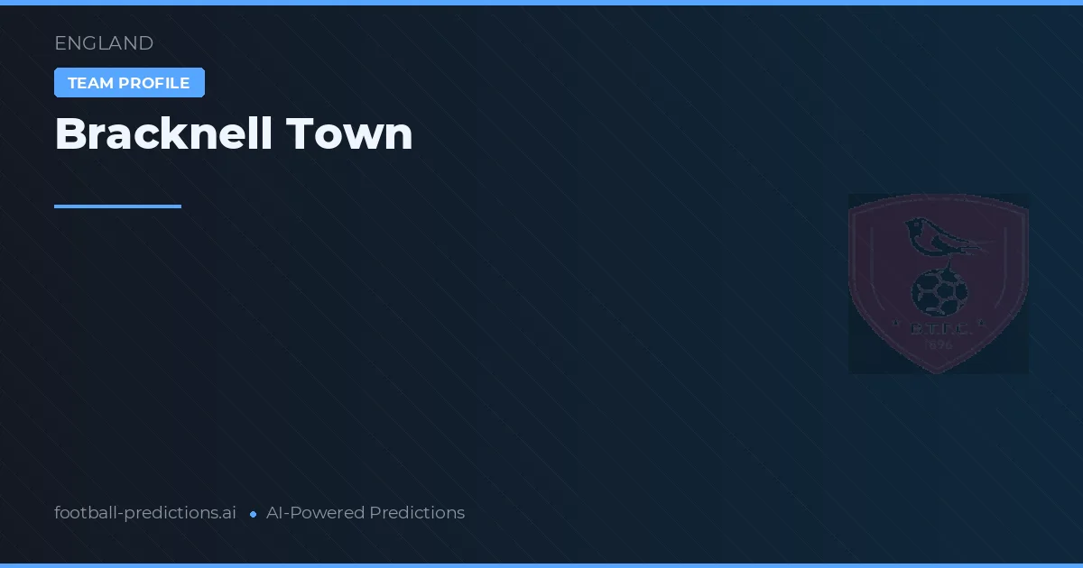 Bracknell Town voorspellingen & statistieken