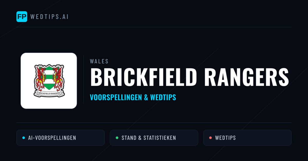 Brickfield Rangers voorspellingen & statistieken