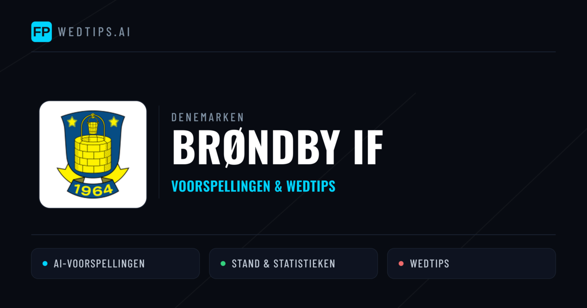 Brøndby IF voorspellingen & statistieken